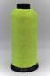 Preview: Glitzer Spule neon gelb